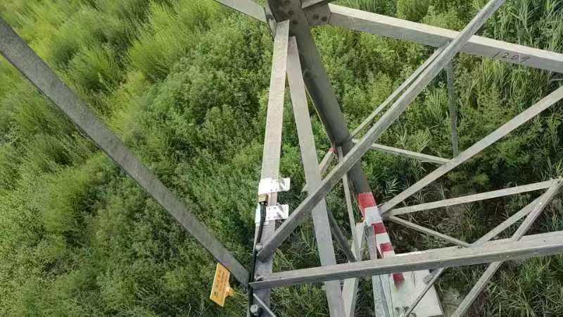 天津电力铁塔安全新守护:特力康倾斜监测装置筑牢防线